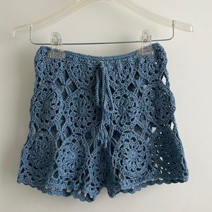 Crochet shorts